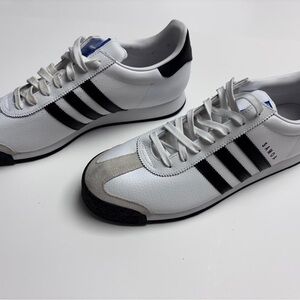 Adidas Men's White Sneakers with Black size 13